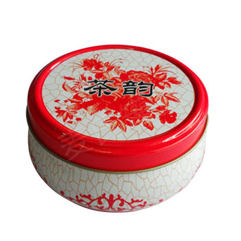 茶韻茶葉圓盒