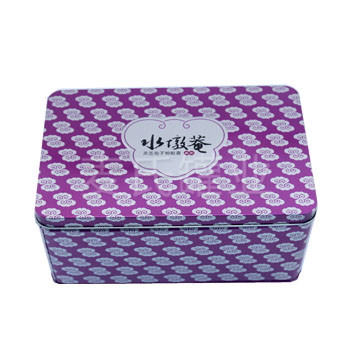 靈芝孢子粉鐵盒|長(zhǎng)方形保健品鐵罐|靈芝膠囊鐵包裝盒定制